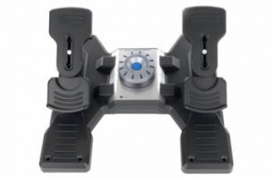 Авиа-педали Logitech G Saitek PRO Flight Rudder Pedals черный USB виброотдача