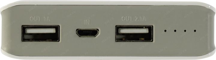 Внешний аккумулятор CyberPower <CP15000PEG-WG> White (2xUSB 2.1A, 15000mAh, Li-Pol)